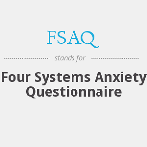 پرسشنامه چهار سامانه ای اضطراب (FSAQ)