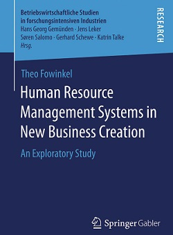 کتاب لاتین سیستم های مدیریت منابع انسانی در ایجاد کسب و کارهای جدید؛ یک مطالعه اکتشافی (2014)