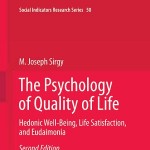 کتاب لاتین روانشناسی کیفیت زندگی؛ بهزیستی لذت گرایانه، رضایت از زندگی و سعادت گرا (2012)