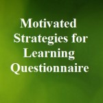 پرسشنامه راهبردهای انگیزشی برای یادگیری (MSLQ)